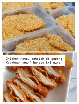 Chicken katsu home made
