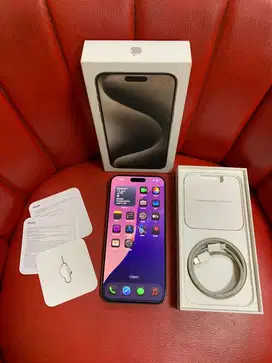 iPhone 15 Pro Max 256gb Natural Titanium iBox Fullset Original