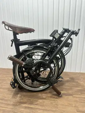 Brompton Black edition Black Titanium  H6LX 2018 superlight