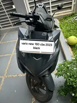 Dijual vario CBS 160 thn 2023 hitam pajak off 1thn