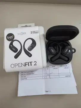 Shokz OpenFit 2 Black