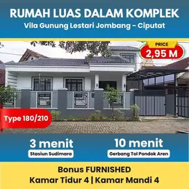 S784.Rumah Luas Dlm Perum Vila Gn Lestari Strategis Dkt St Sudimara