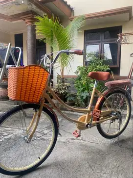Sepeda City Bike Keranjang Dewasa Atlantis 26 Inch