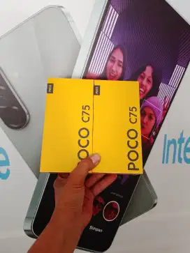 [ fast respon wa ] Poco C75 NFC 6/128 Garansi resmi 15bln
