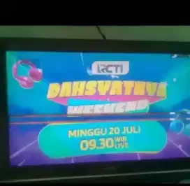 LCD SHARP AQUOS 32 INCI ANALOG PLUS STB MINUS GARIS