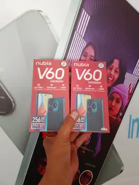 [ fast respon wa ] ZTE Nubia V60 Design 6+10/256 Garansi resmi 1thn
