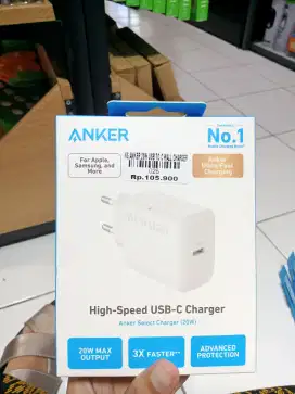 ANKER 20W USB TO C WALL CHARGER| ATLANTIS DAHSYAT