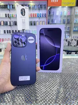 Iphone 16 pro 256gb fullset, garansi resmi/ibox 8 bulan