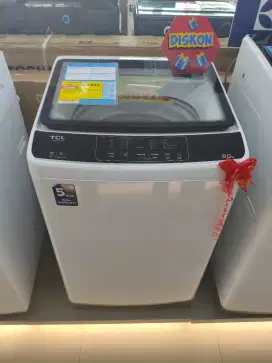 Mesin Cuci Top Load TCL 8 KG Cicilan Tanpa DP Gratis 2x Cicilan