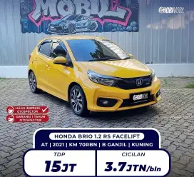Brio 1.2 RS Facelift AT Thn 2021