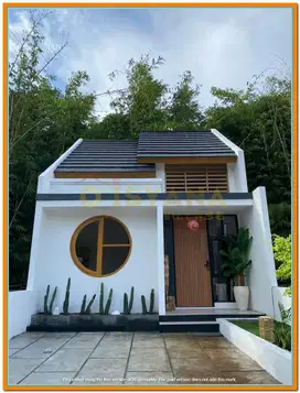 Rumah Murah Jogja Ada Pos Security Nuansa Jepang Area Exit Tol Sentolo