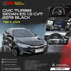 (TDP5jtan) Honda Civic Turbo Sedan ES 1.5 CVT 2019 Black