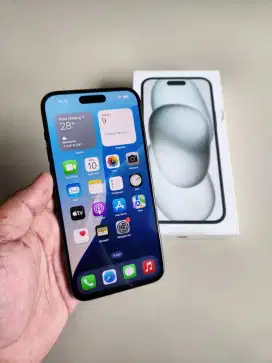 iPhone 15+ Plus 128gb Ibox Resmi Indo PA/A Hitam Fullset Normal Murah