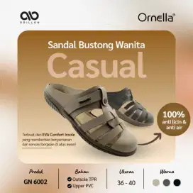 Sandal Wanita Casual Bustong Premium