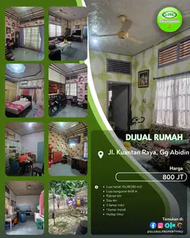 Dijual Rumah Bulatan 800 Jutaaan Pekanbaru Kota!