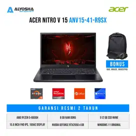 Acer Nitro V 15 ANV15 41 R9SX AMD Ryzen 5 6600H 8GB SSD 512GB RTX2050