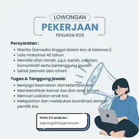 Penjaga Kos Tangerang