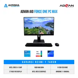 PC ADVAN AIO FORCE ONE MAX (BLACK) : INTEL CI5-1240P,16GB DDR4,512GB S