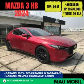 ISTIMEWA KM 6rb ANTIK,Mazda 3 HB 2022/2023/2024 Merah
