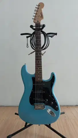Squier stratocaster Sonic series single coil pickup california blue