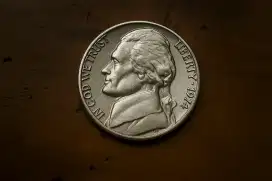 Koin Amerika Jefferson Nickel 1974 Five – Koleksi Numismatik Uang Kuno