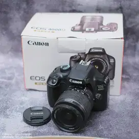 DSLR Canon 4000d lensa kit 18-55