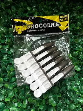 Jepit Rambut Buaya-Crocodile Hair