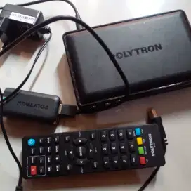 Polytron setbox rusak remot adapter notmal