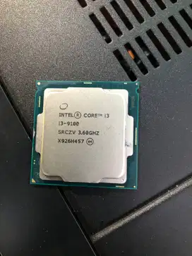 Prosesor intel i3 9100 - iGPU UHD 630 Graphics - Procesor