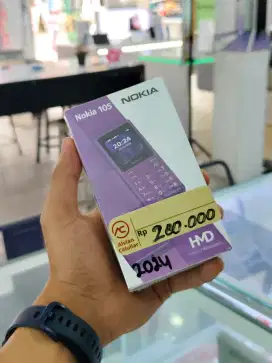 NOKIA 105 2024 (New) *Garansi 1 Tahun #BISA COD