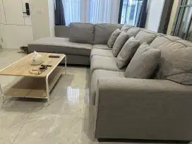 Sofa Ashley made in Vietnam berikut meja