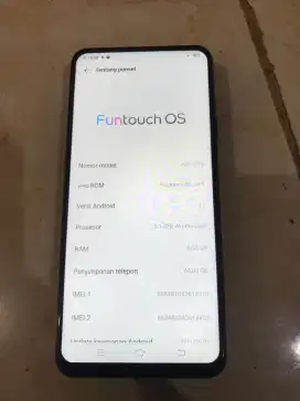 Di Jual Hp VIVO V15 Ram 6/64gb kondisi nominus pemakaian aja