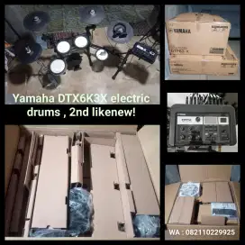 Yamaha DTX6K3x electric drums