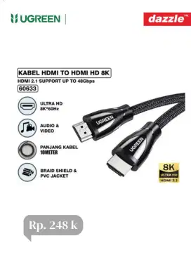 Ugreen kabel HDMI TO HDMI 8K (60633)