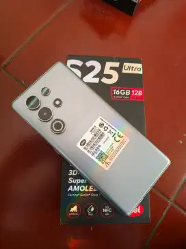 Itel s25 ultra fam8/128 lengkap mulus segel normal