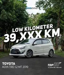 FREE BBM FULL TANK AGYA TRD MANUAL MT 2019 PUTIH