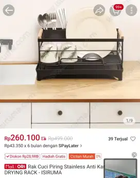Brand Isiruma Rak Piring COD Suvarna Sutera