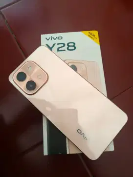 Vivo y28 ram8/128 lengkap ori batang mulus segel