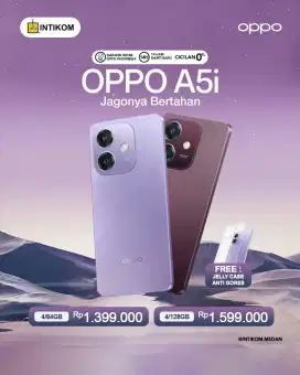 Kredit  DP 0% & Bunga 0% OPPO A5i