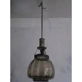 Vintage retro Art Deco Hanging lamp Dutch Design - RAAK era Kolonial