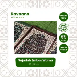 Sajadah Embos Turkiye Warna | Sajadah Tebal Motif | Sajadah Anti Slip