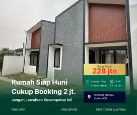 Rumah Murah Dekat stasiun KRL Citayam