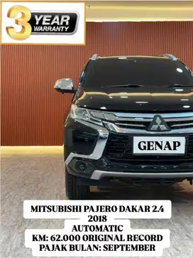 [ 3 YEAR WARRANTY ] MITSUBISHI PAJERO 2.4 DAKAR 2018 AUTOMATIC