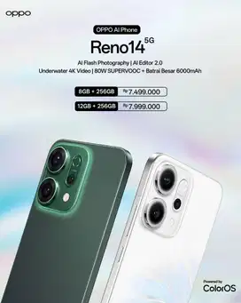 OPPO Reno14 5G 24GB Indodana-Akulaku-Kredivo-Blibli-Home Credit-Avanto