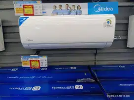 Cicilan Midea Ac 1/2 pk syarat KTP aja