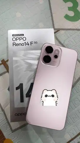 OPPO Reno14 F 5G 24GB new Indodana-Akulaku-Home Credit-Avanto-Kredivo