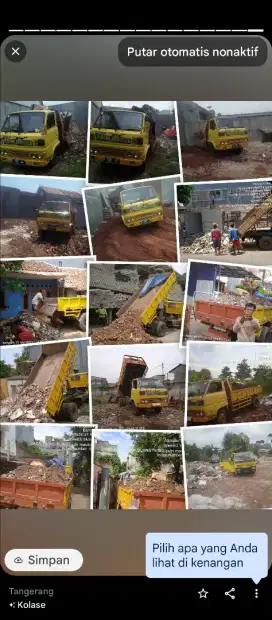Jasa angkutan puing