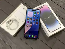 iPhone 14 Pro 128gb Deep Purple Resmi Bea Cukai Fullset Original
