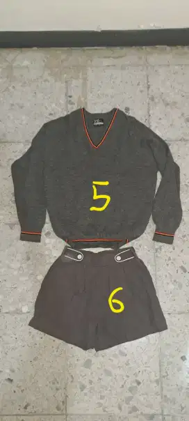 sweater oversize dan celana pendek ( harga 2 pcs)