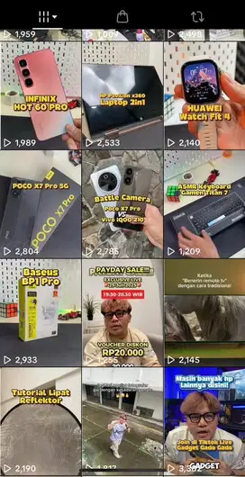 Jasa Edit Video Konten Tiktok/Affiliate